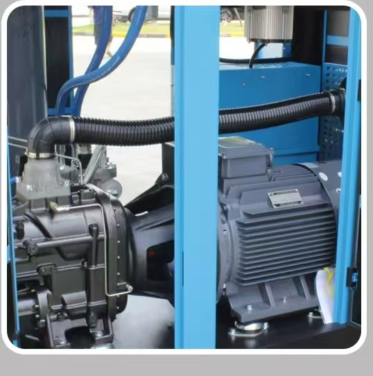 75kW Permanent Magnet Variable Frequency Screw Air Compressor