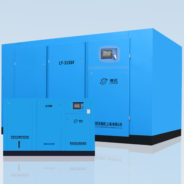 Clean-Output Oil-Free Air Compressor