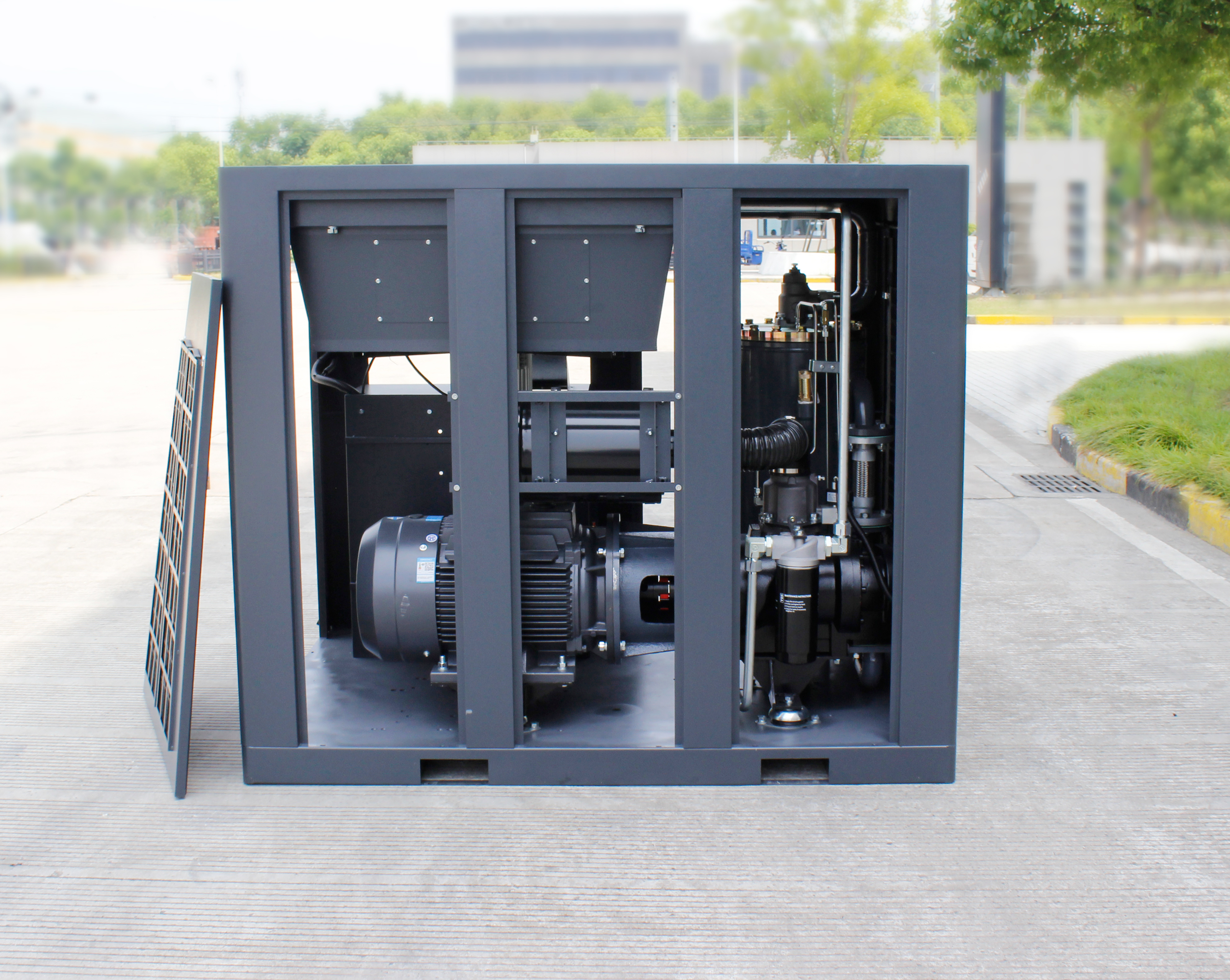 75kW Permanent Magnet Variable Frequency Screw Air Compressor