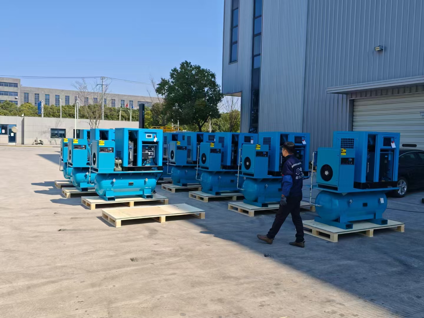 Integrated Air Compressor System